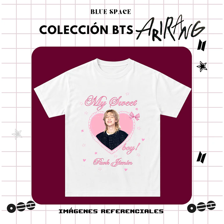 Polera BTS - MY SWEET BOY PARK JIMIN 2