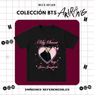 Polera BTS - MY SWEET BOY JEON JUNGKOOK 