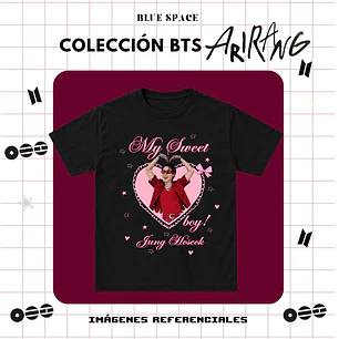 Polera BTS - MY SWEET BOY JUNG HOSEOK