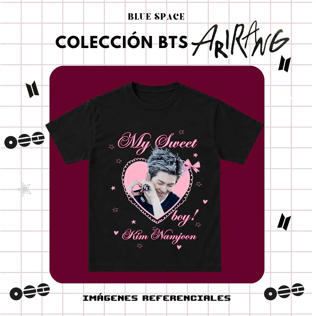 Polera BTS - MY SWEET BOY KIM NAMJOON 1