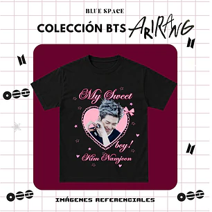 Polera BTS - MY SWEET BOY KIM NAMJOON