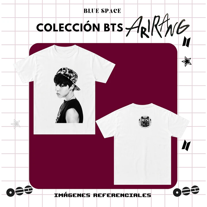 Polera BTS - JIMIN DEBUT 1