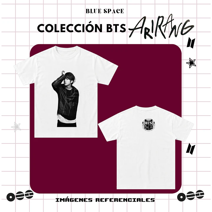 Polera BTS - JIN DEBUT 1