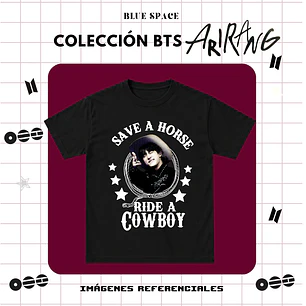 Polera BTS - RIDE A COWBOY JIN
