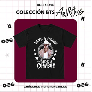 Polera BTS - RIDE A COWBOY J-HOPE