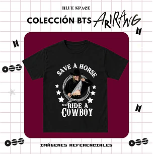 Polera BTS - RIDE A COWBOY JIMIN