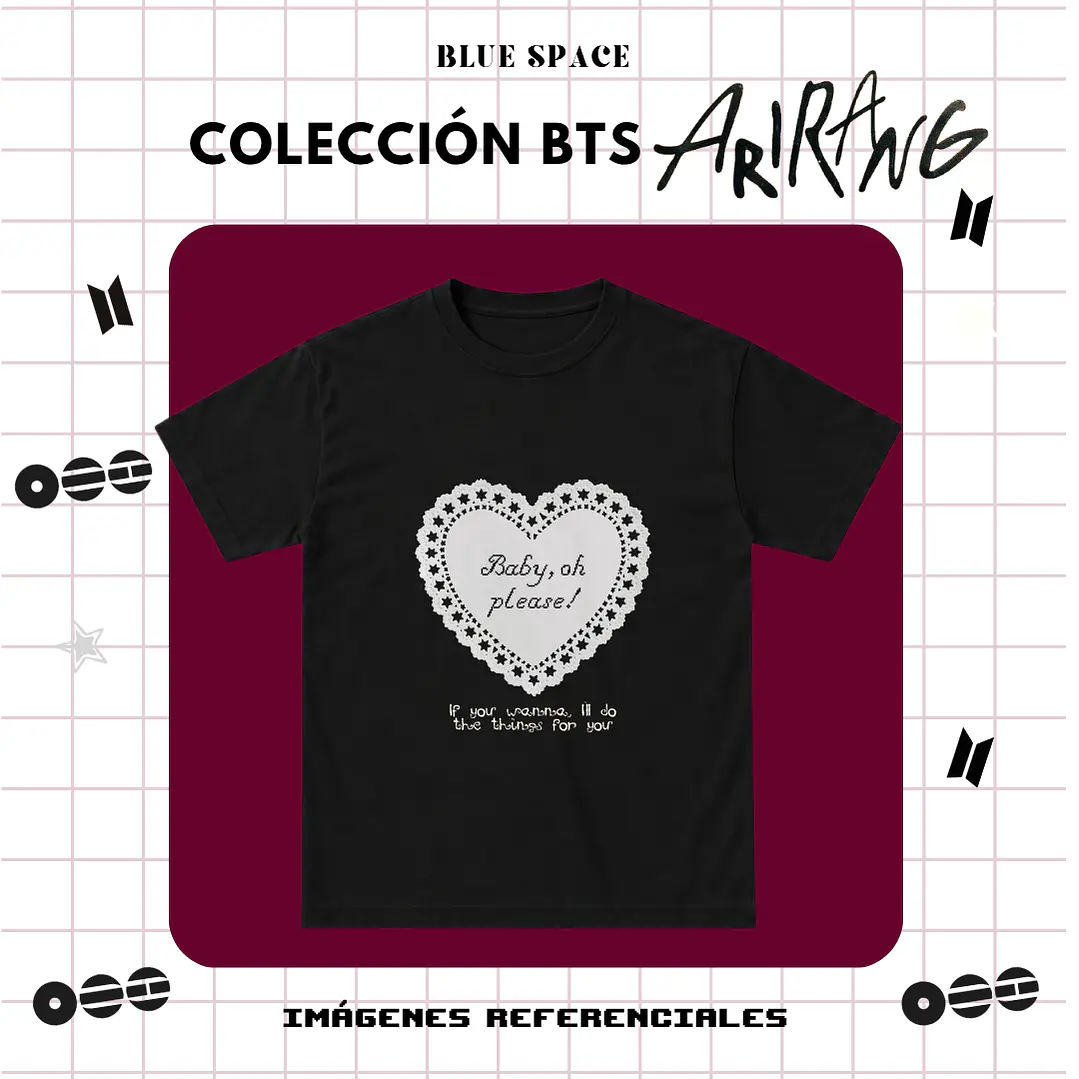 Polera BTS - PLEASE 1