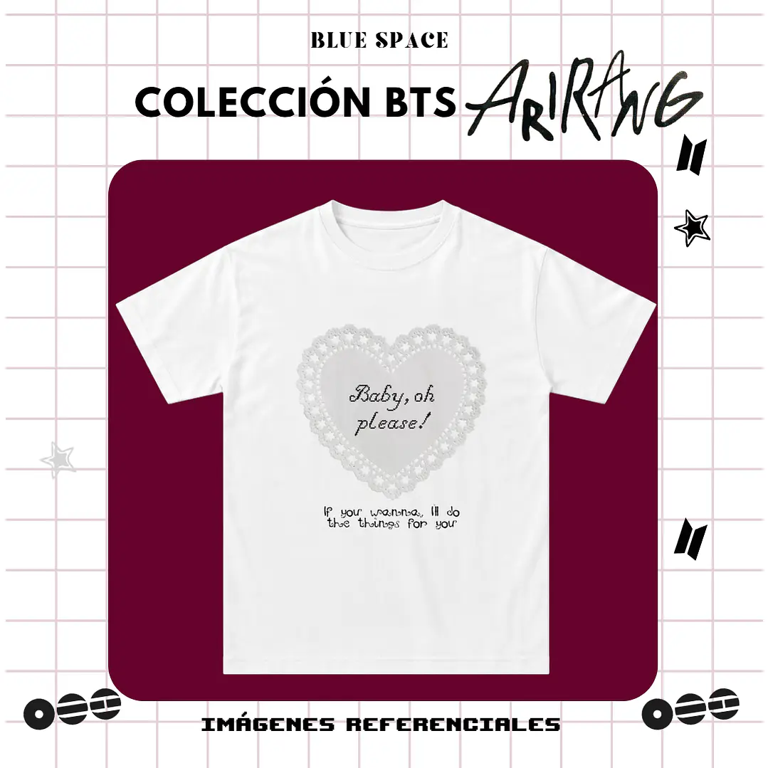 Polera BTS - PLEASE 2