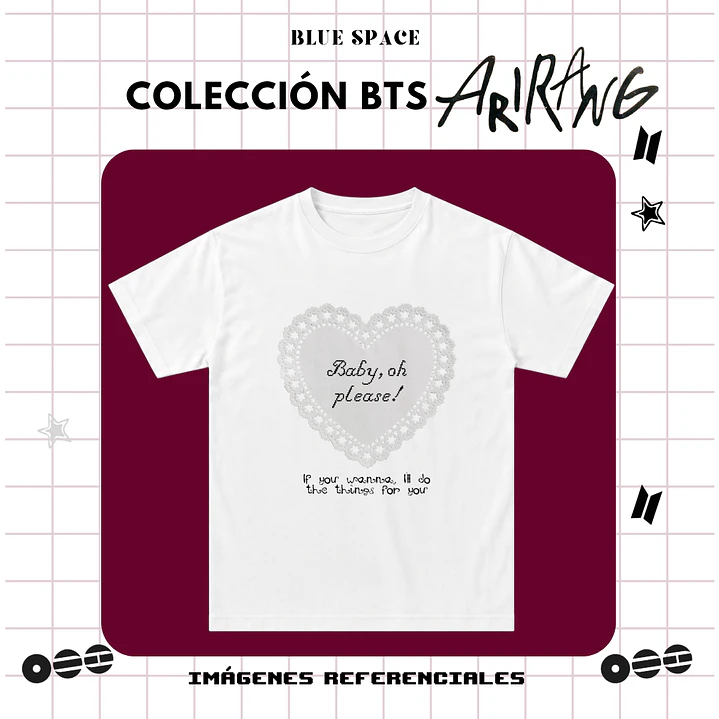 Polera BTS - PLEASE 2