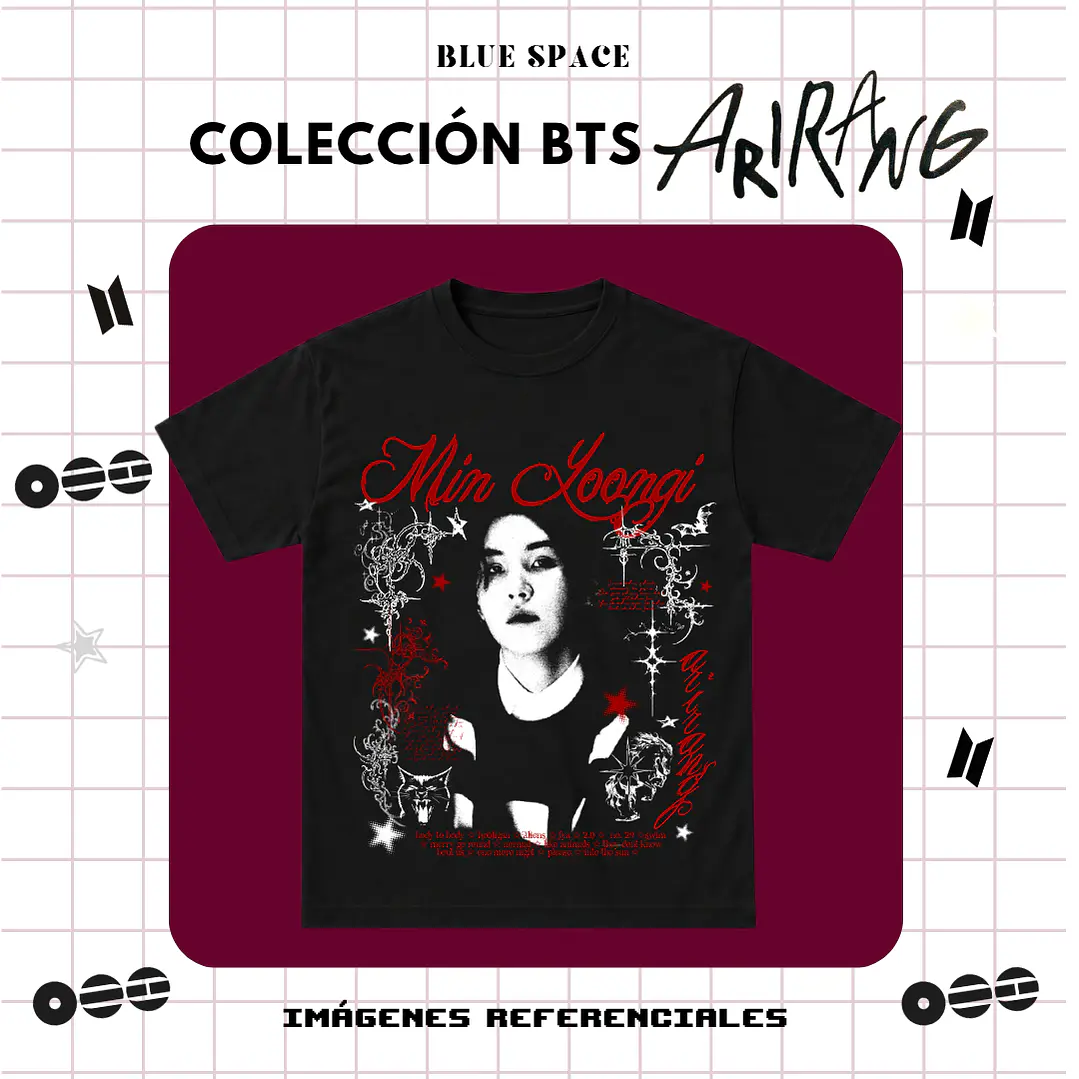 Polera BTS - YOONGI HOOLIGAN 1