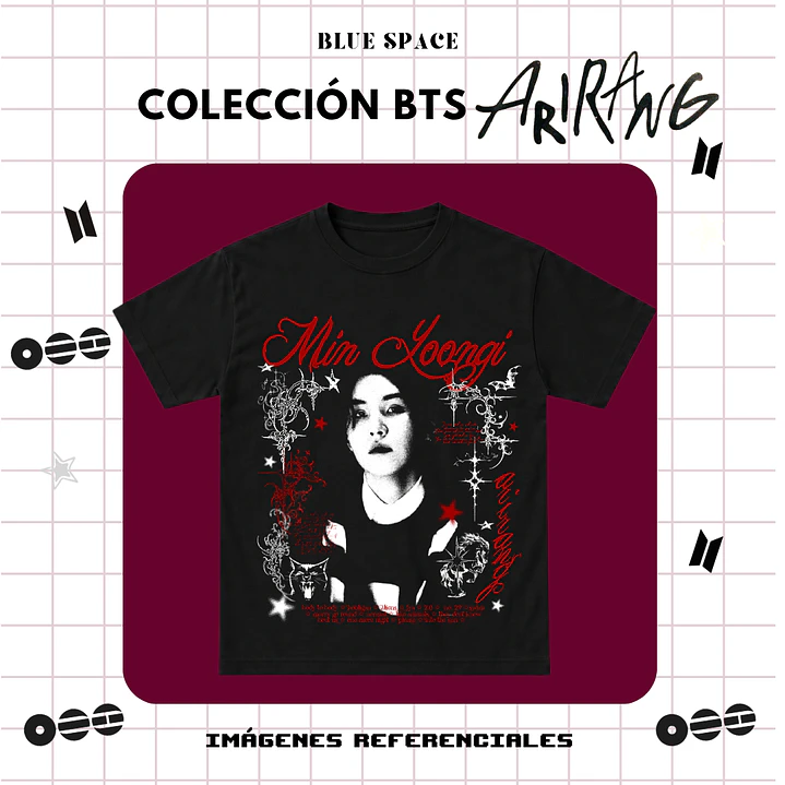 Polera BTS - YOONGI HOOLIGAN 1