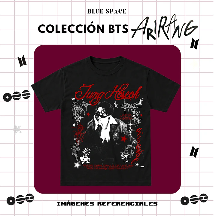 Polera BTS - HOSEOK HOOLIGAN 1