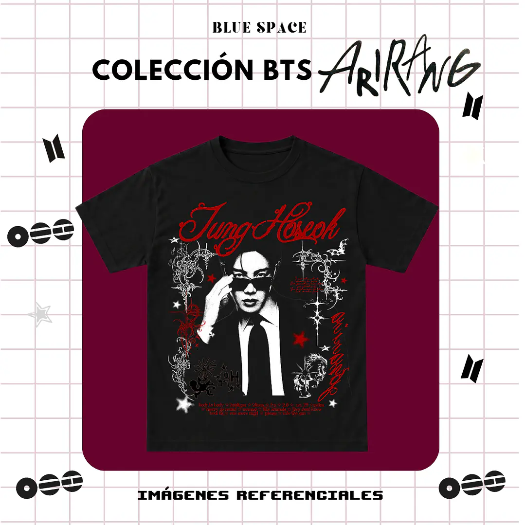 Polera BTS - HOSEOK HOOLIGAN 2.0 1