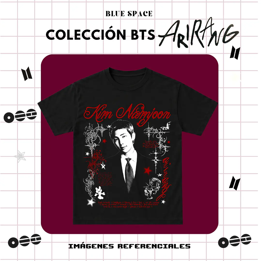 Polera BTS - NAMJOON HOOLIGAN  1