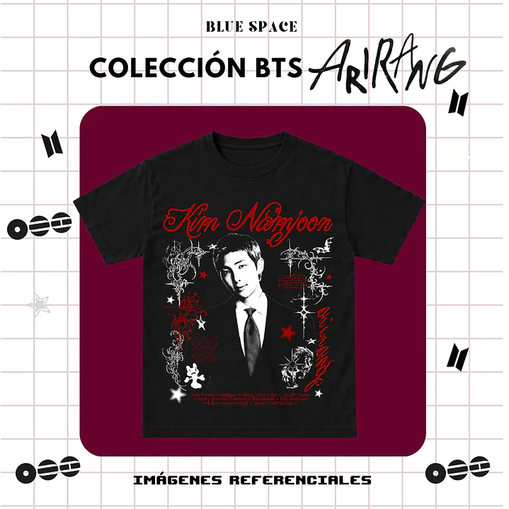Polera BTS - NAMJOON HOOLIGAN  1