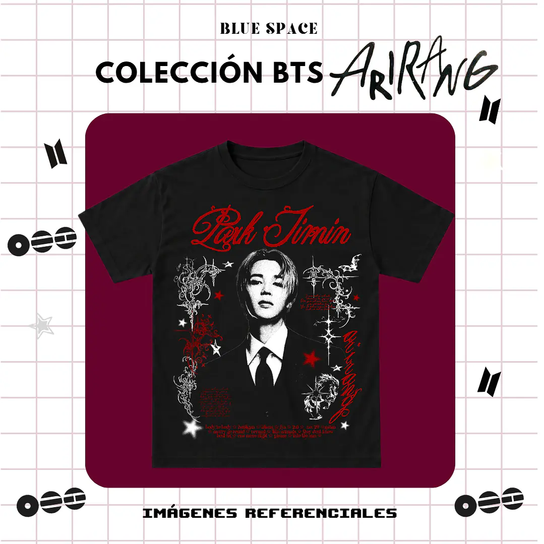 Polera BTS - JIMIN HOOLIGAN  1