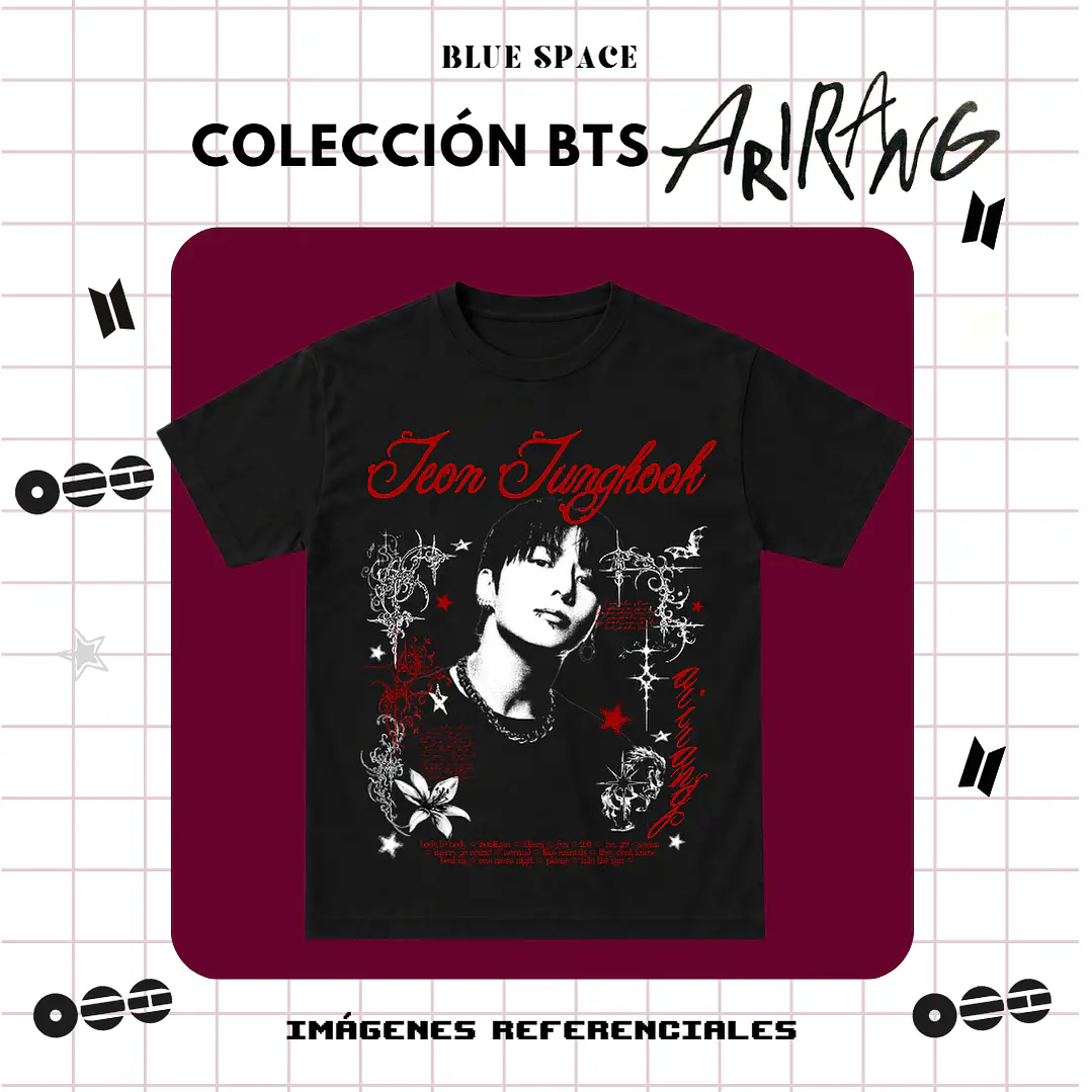 Polera BTS - JUNGKOOK HOOLIGAN 2.0 1