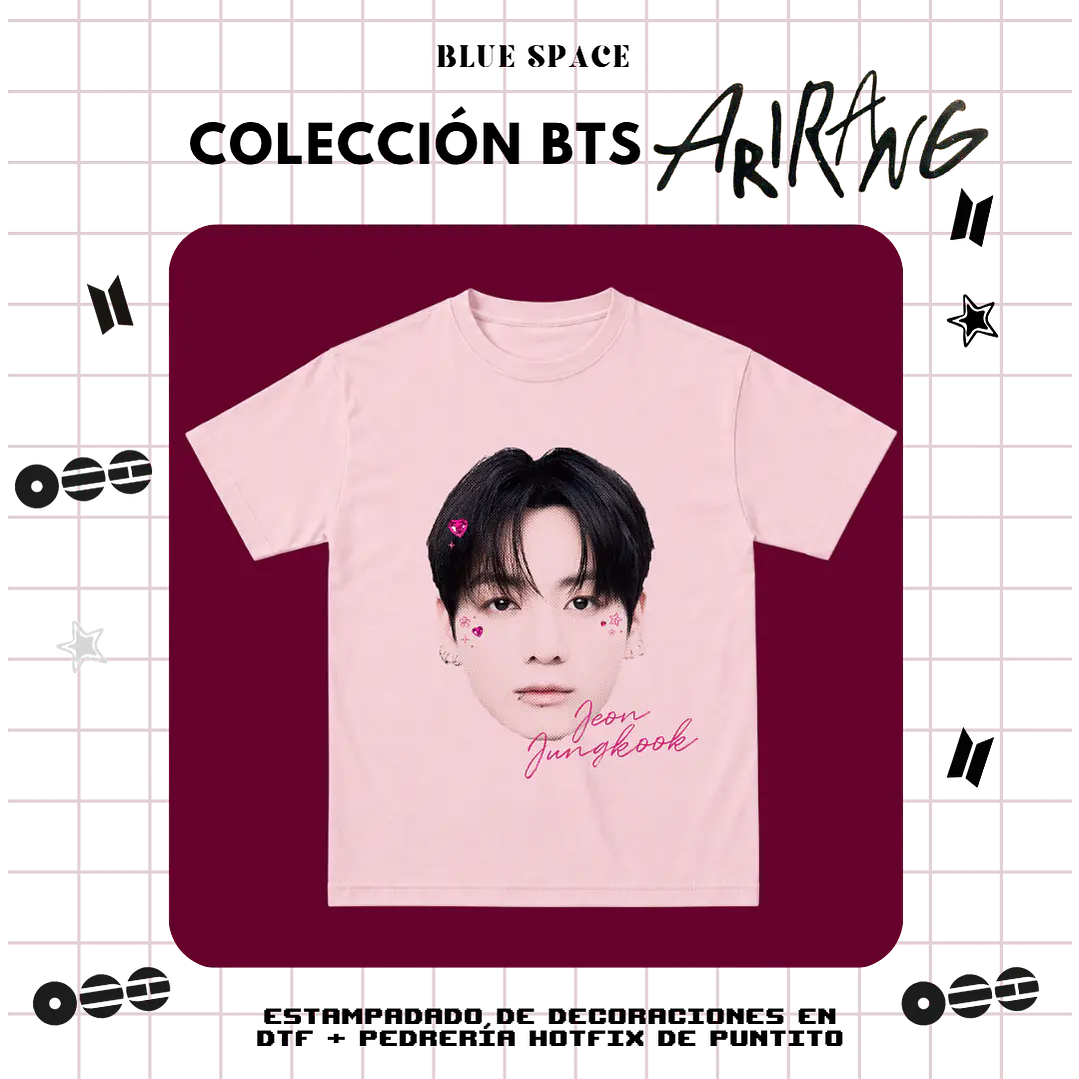 Polera BTS - JUNGKOOK BEDAZZLED 2.0 2