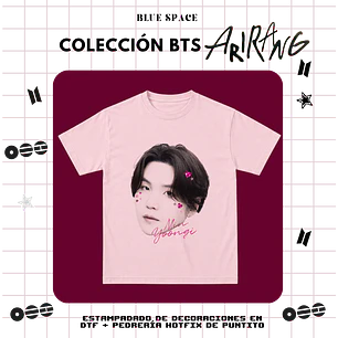 Polera BTS - YOONGI BEDAZZLED 2.0