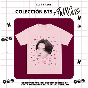 Polera BTS - YOONGI BEDAZZLED 