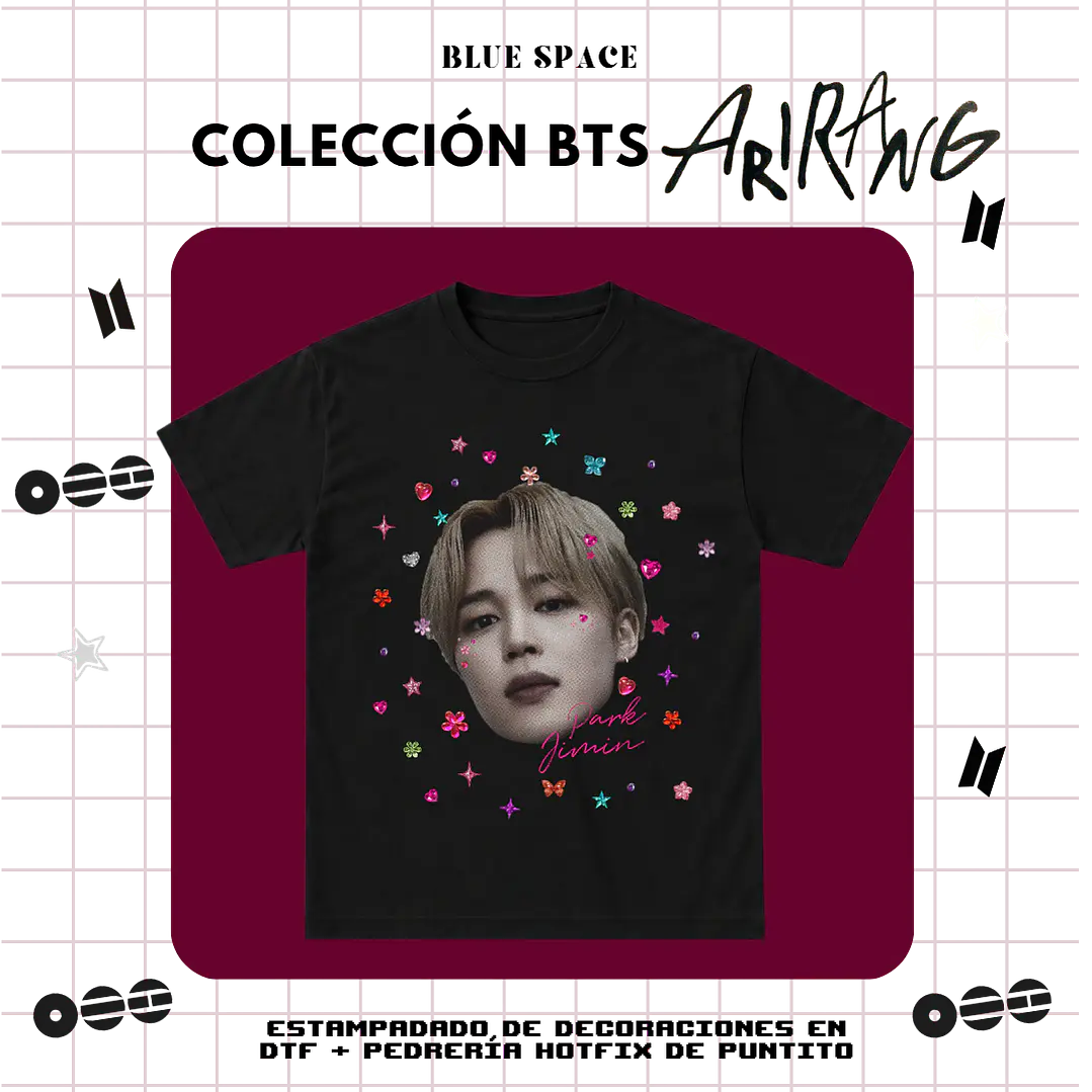 Polera BTS - JIMIN BEDAZZLED  3