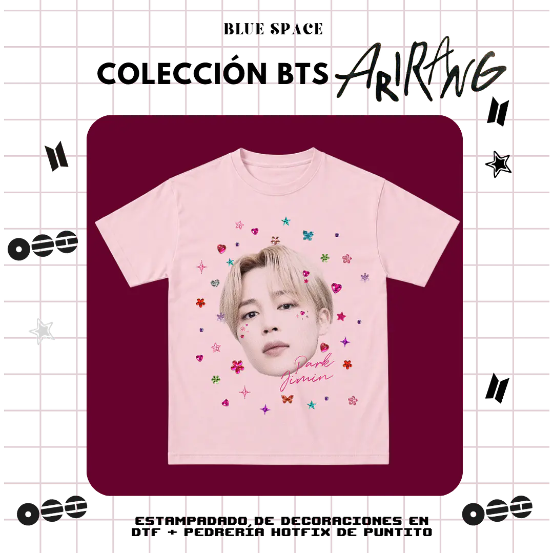 Polera BTS - JIMIN BEDAZZLED  1