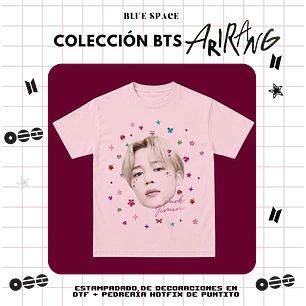 Polera BTS - JIMIN BEDAZZLED 