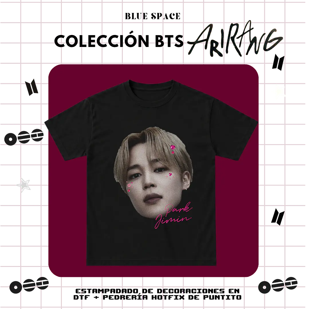 Polera BTS - JIMIN BEDAZZLED 2.0 3