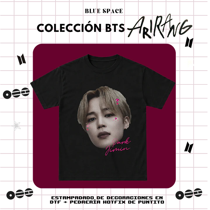 Polera BTS - JIMIN BEDAZZLED 2.0 3