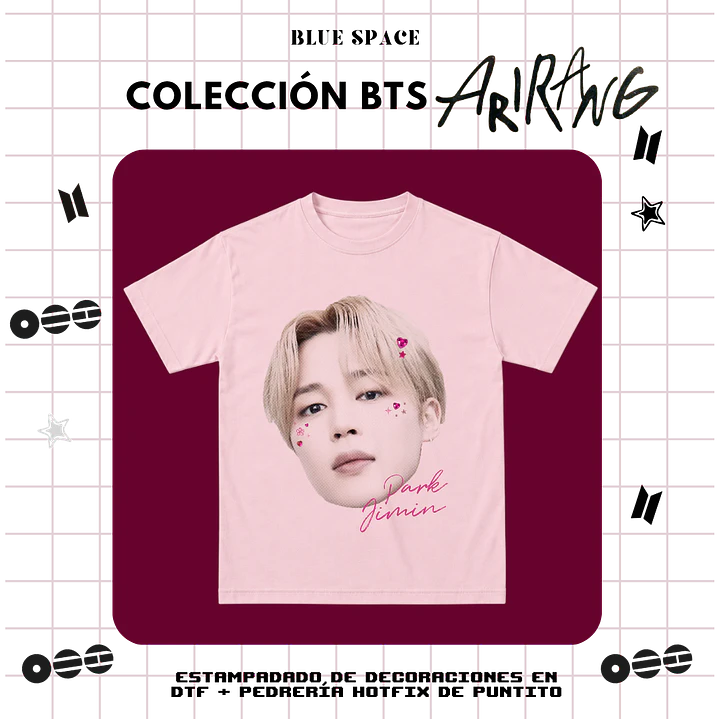 Polera BTS - JIMIN BEDAZZLED 2.0 1