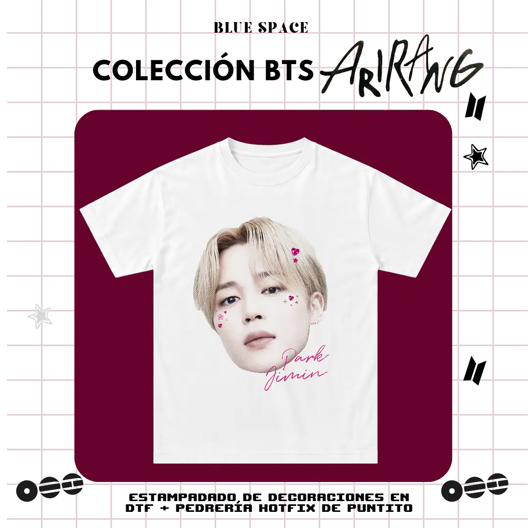 Polera BTS - JIMIN BEDAZZLED 2.0 2