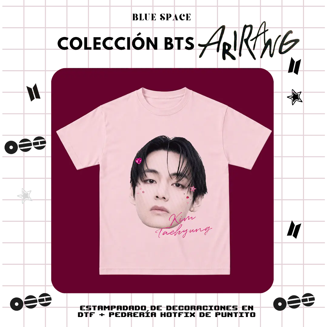 Polera BTS - TAEHYUNG BEDAZZLED 2.0 1