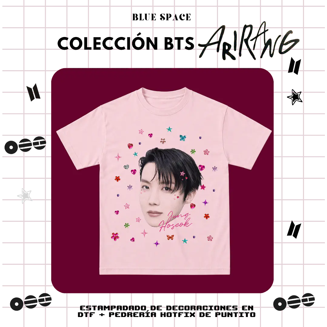 Polera BTS - J-HOPE BEDAZZLED  1