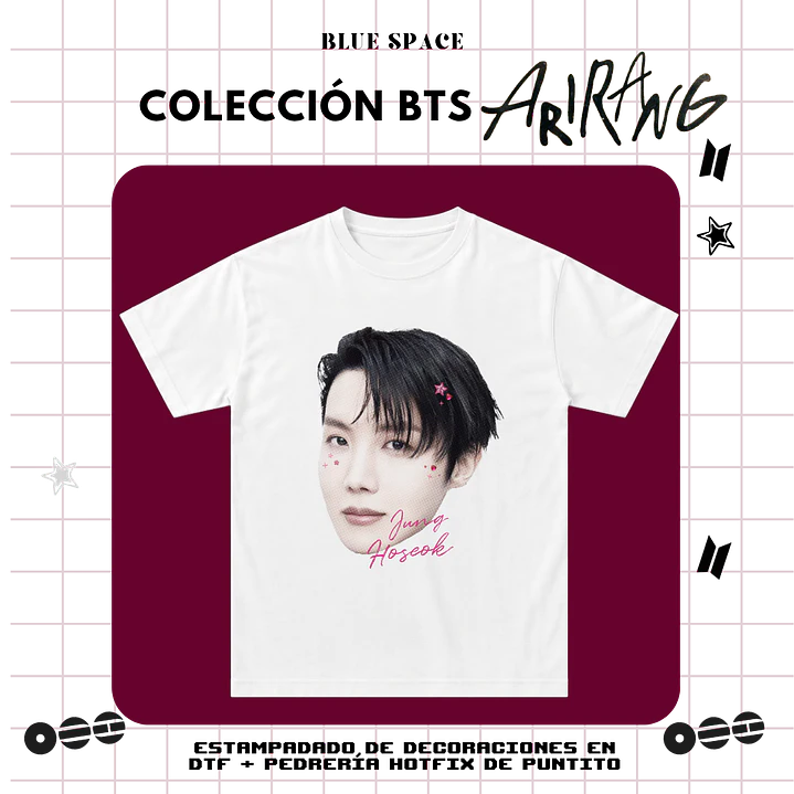 Polera BTS - J-HOPE BEDAZZLED 2.0 2
