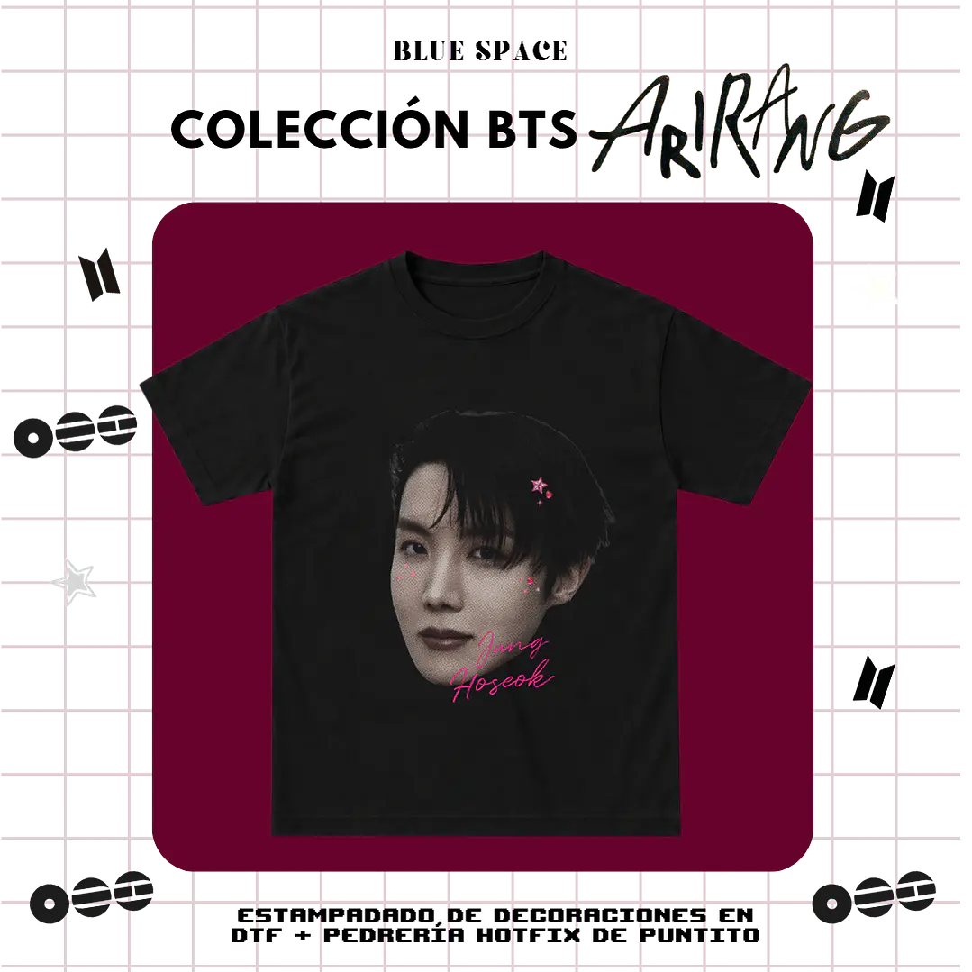 Polera BTS - J-HOPE BEDAZZLED 2.0 3