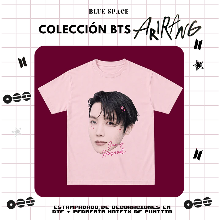 Polera BTS - J-HOPE BEDAZZLED 2.0 1