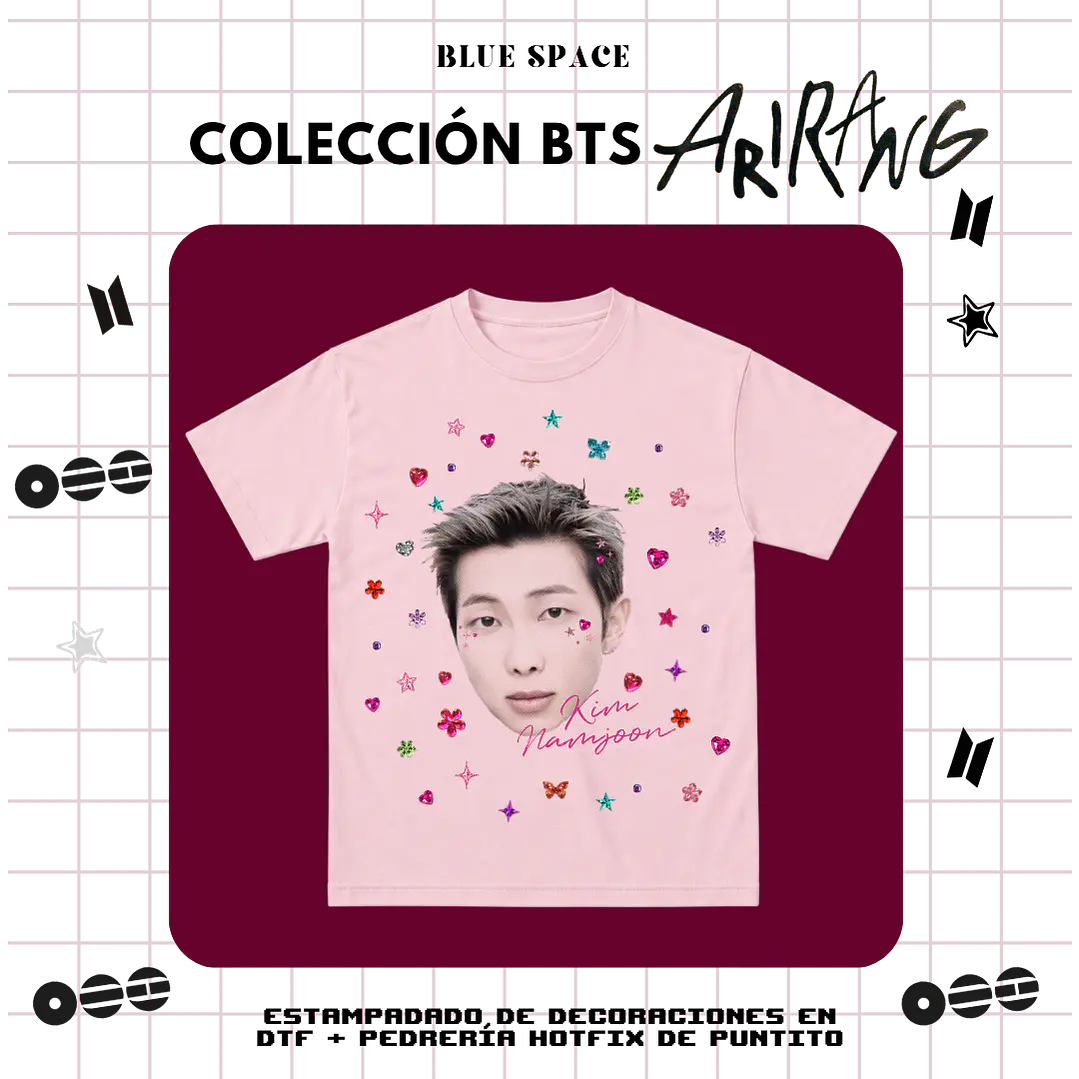 Polera BTS - NAMJOON BEDAZZLED  2