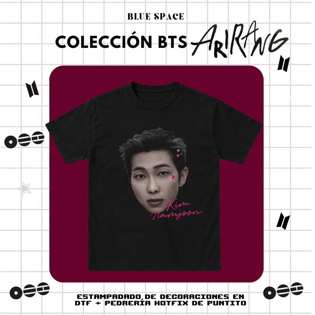 Polera BTS - NAMJOON BEDAZZLED 2.0 3