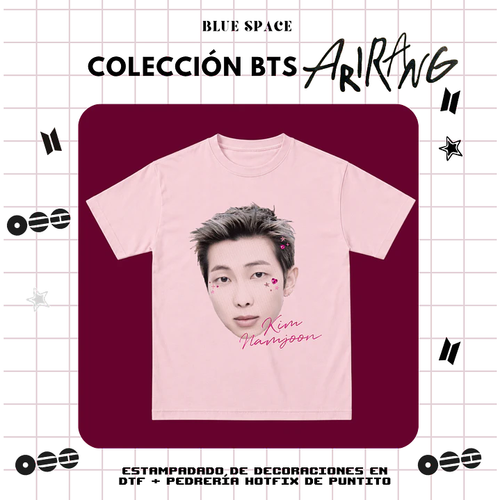 Polera BTS - NAMJOON BEDAZZLED 2.0 2