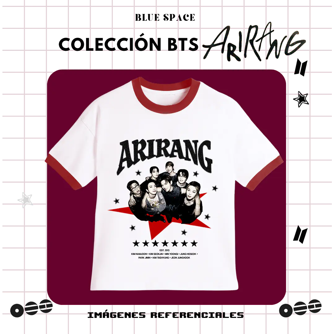 Polera VINTAGE BTS - LOVER GRUPAL 2