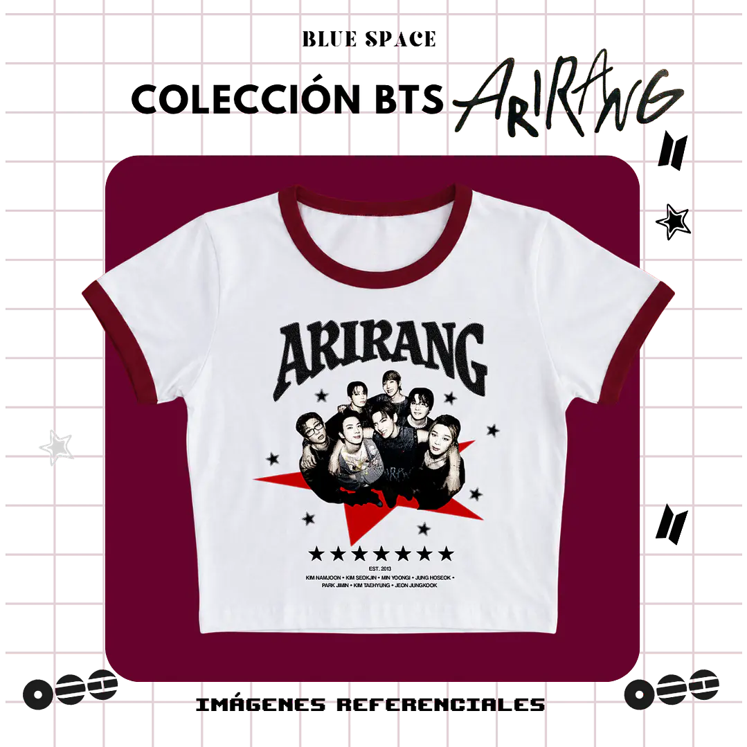 Polera VINTAGE BTS - LOVER GRUPAL 5