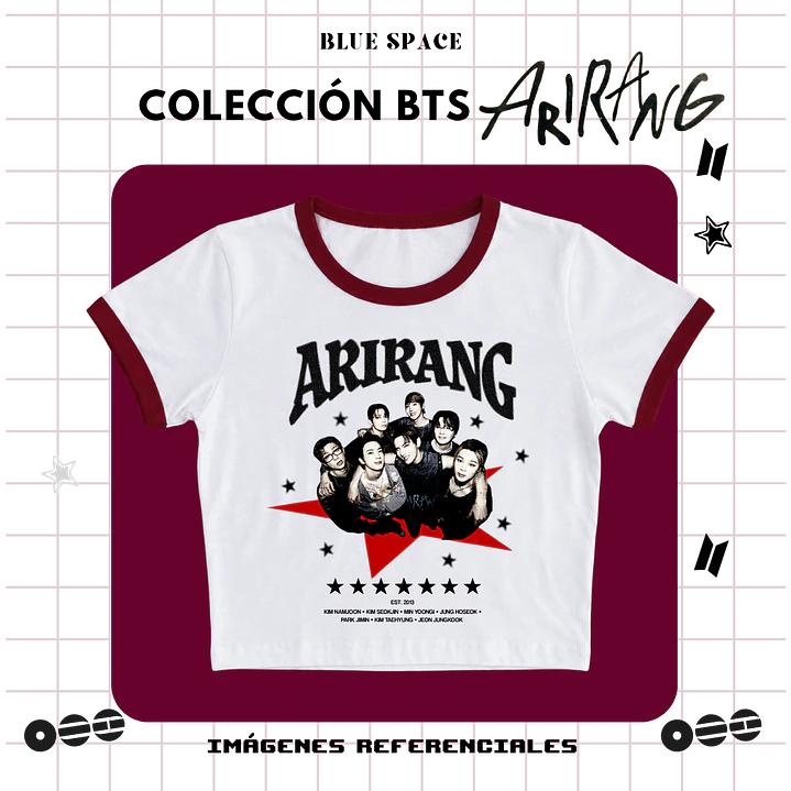 Polera VINTAGE BTS - LOVER GRUPAL 5