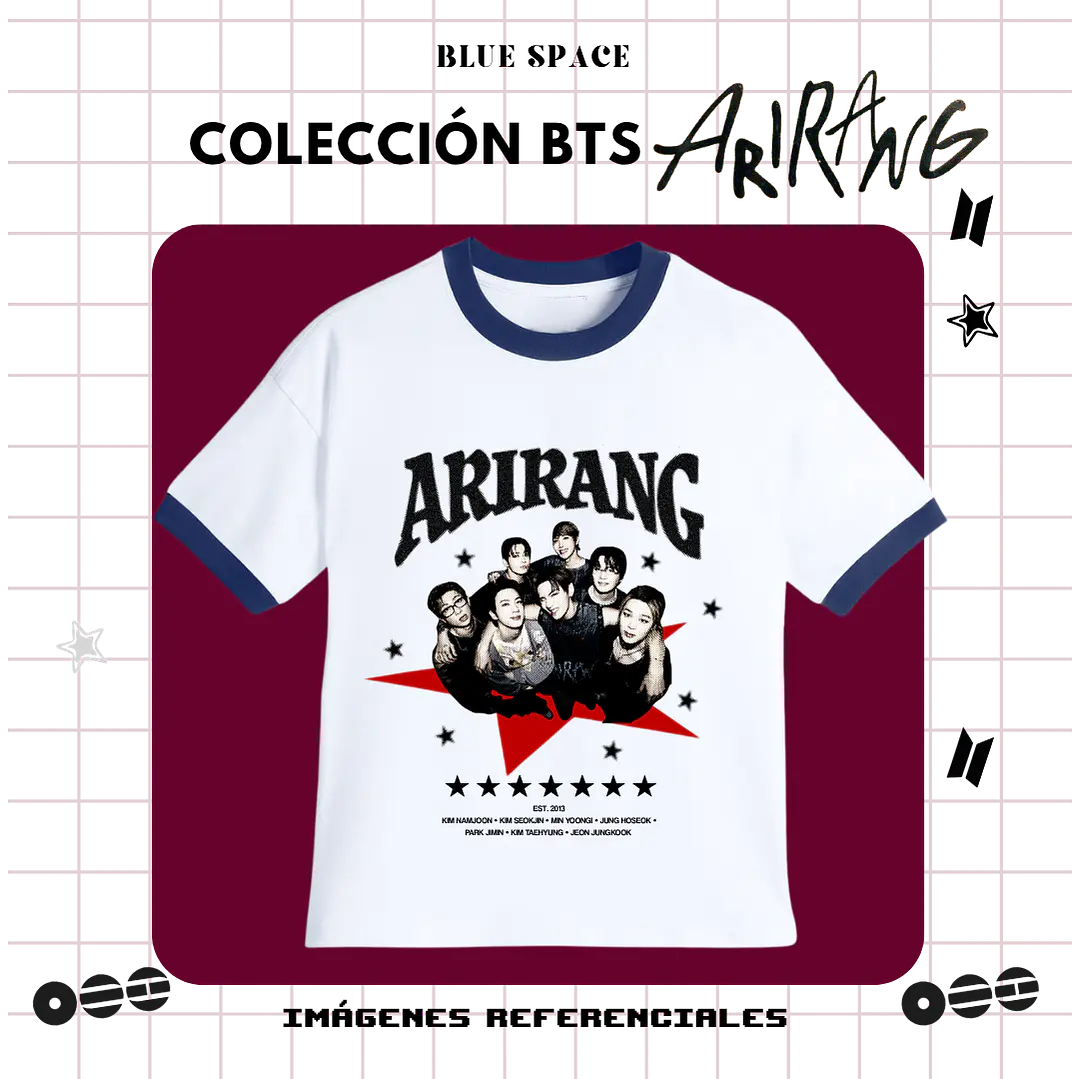 Polera VINTAGE BTS - LOVER GRUPAL 3