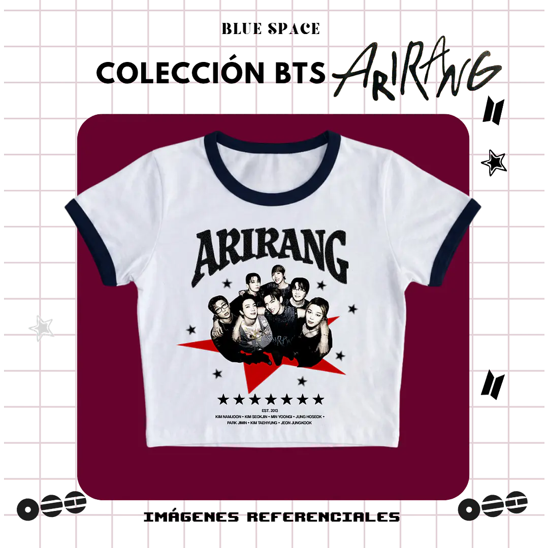 Polera VINTAGE BTS - LOVER GRUPAL 4