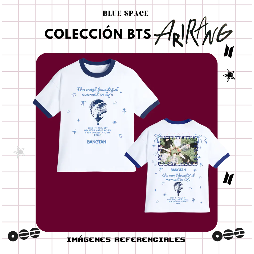 POLERA VINTAGE BTS - HYYH THE MOST BEAUTIFUL MOMENT IN LIFE 3