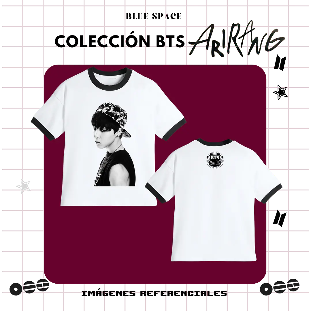 Polera VINTAGE BTS - JIMIN DEBUT 1