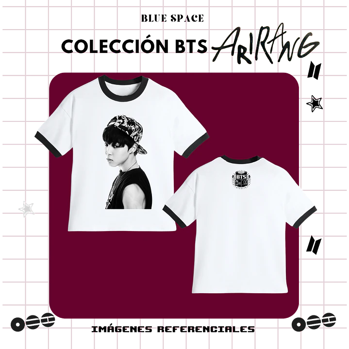 Polera VINTAGE BTS - JIMIN DEBUT 1