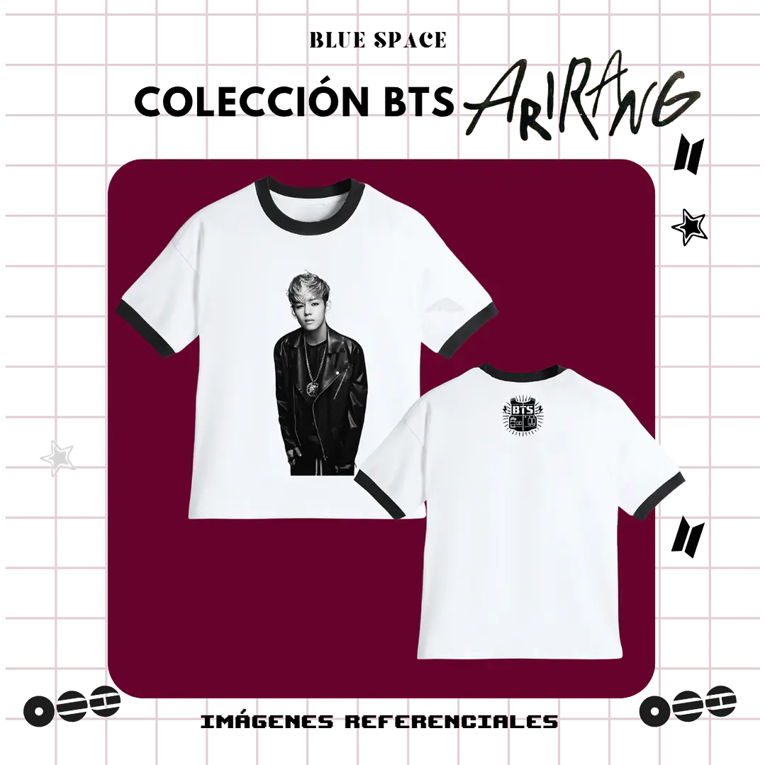 Polera VINTAGE BTS - TAEHYUNG DEBUT 1