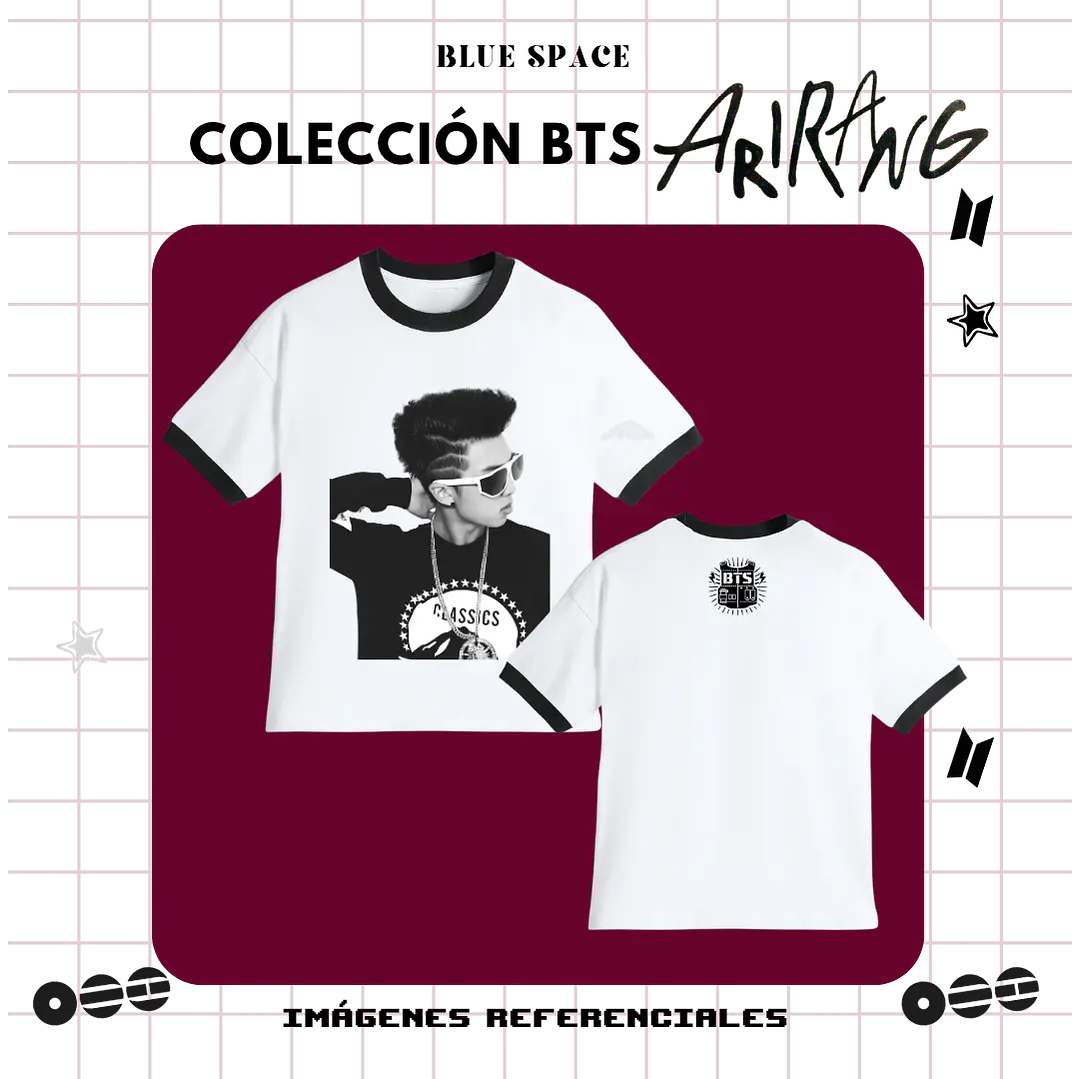 Polera VINTAGE BTS - NAMJOON DEBUT 1