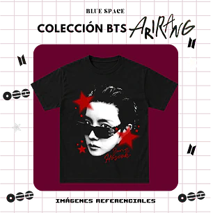 Polera BTS - J-HOPE ESTRELLAS